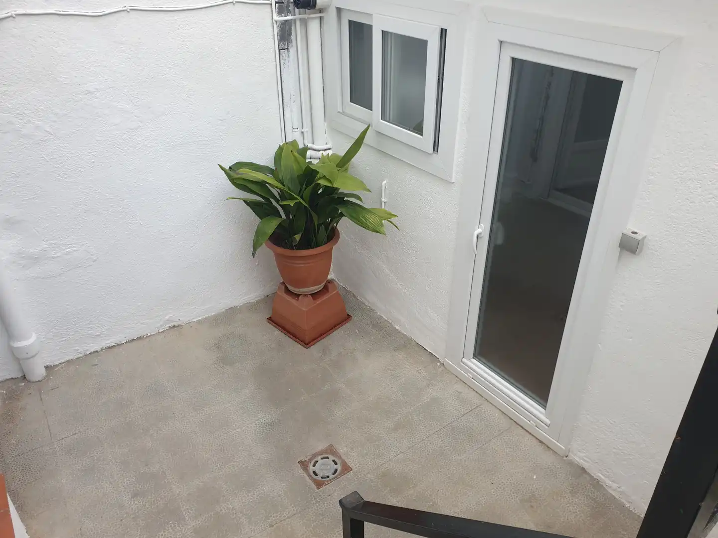 Terraza de Piso de alquiler en Sabadell con Calefacción, Terraza y Amueblado