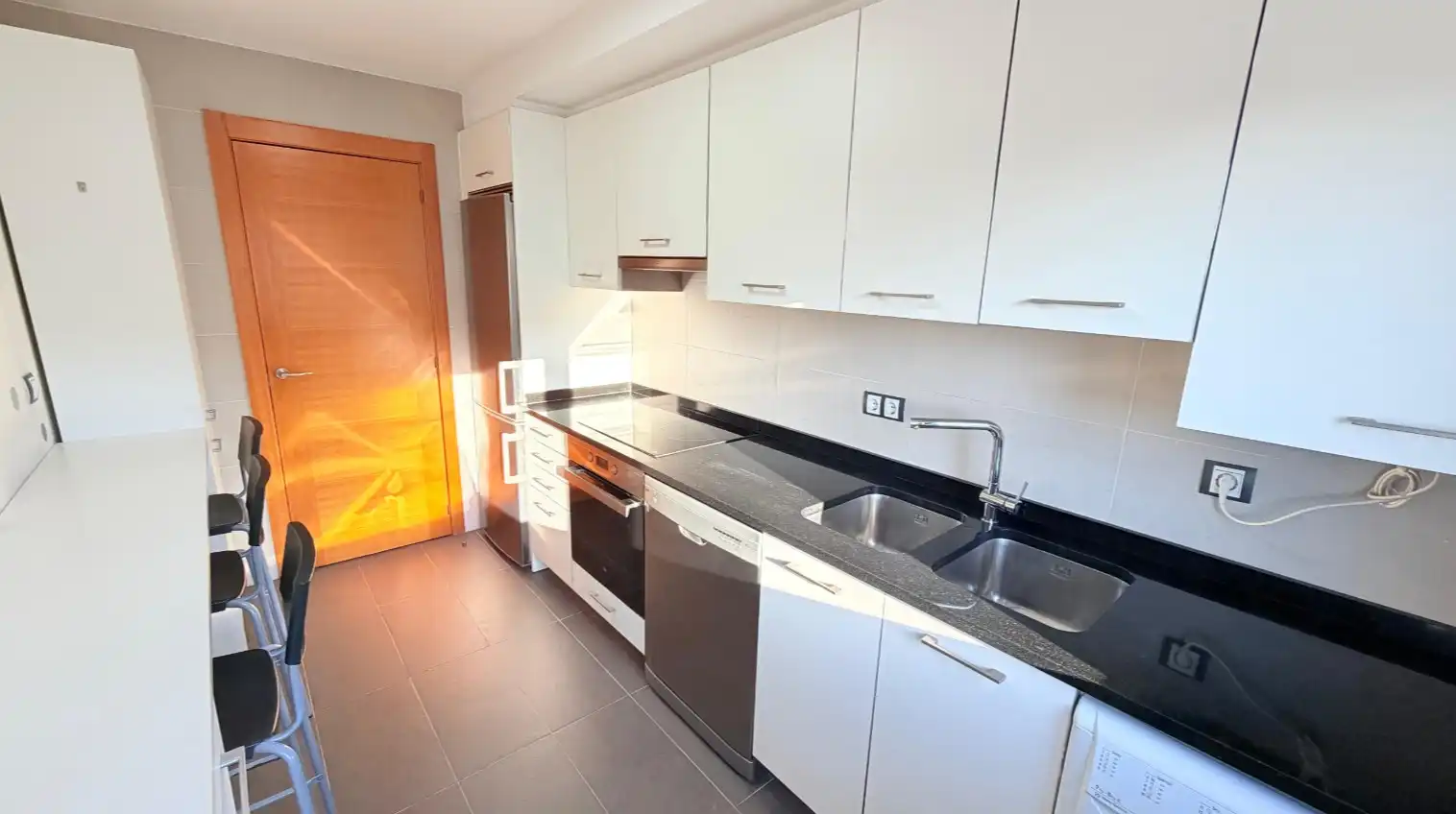 Cocina de Piso de alquiler en Nigrán con Amueblado