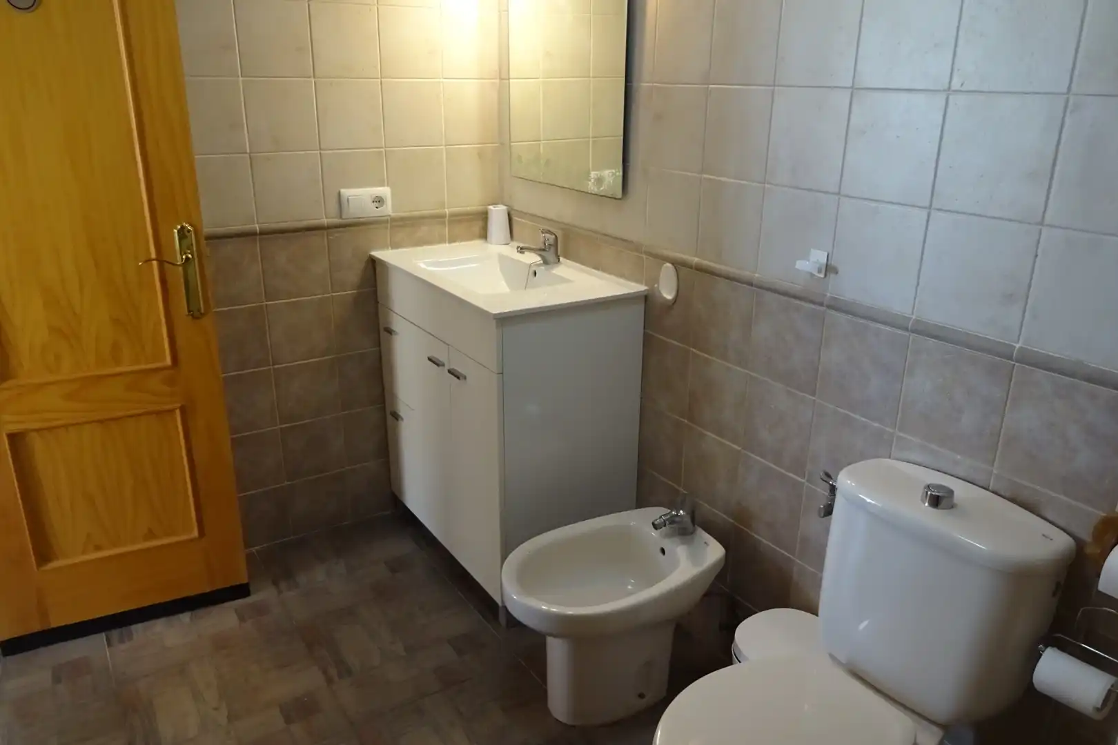 Badezimmer von Dachboden zum Verkauf in Cuevas del Almanzora mit Klimaanlage, Heizung und Terrasse