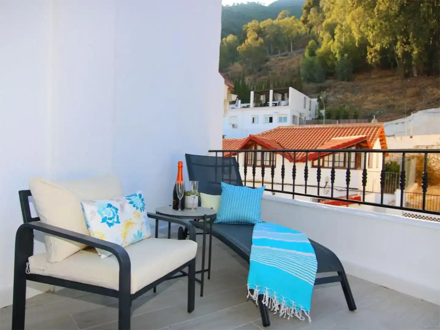 Terrassa de Apartament en venda en Mijas amb Aire condicionat i Balcó