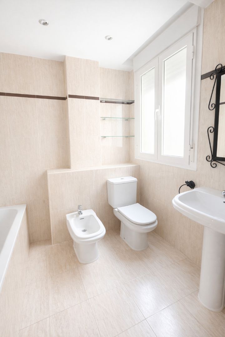 Bathroom of Flat for sale in Camarena  with Air Conditioner, Heating and Storage room