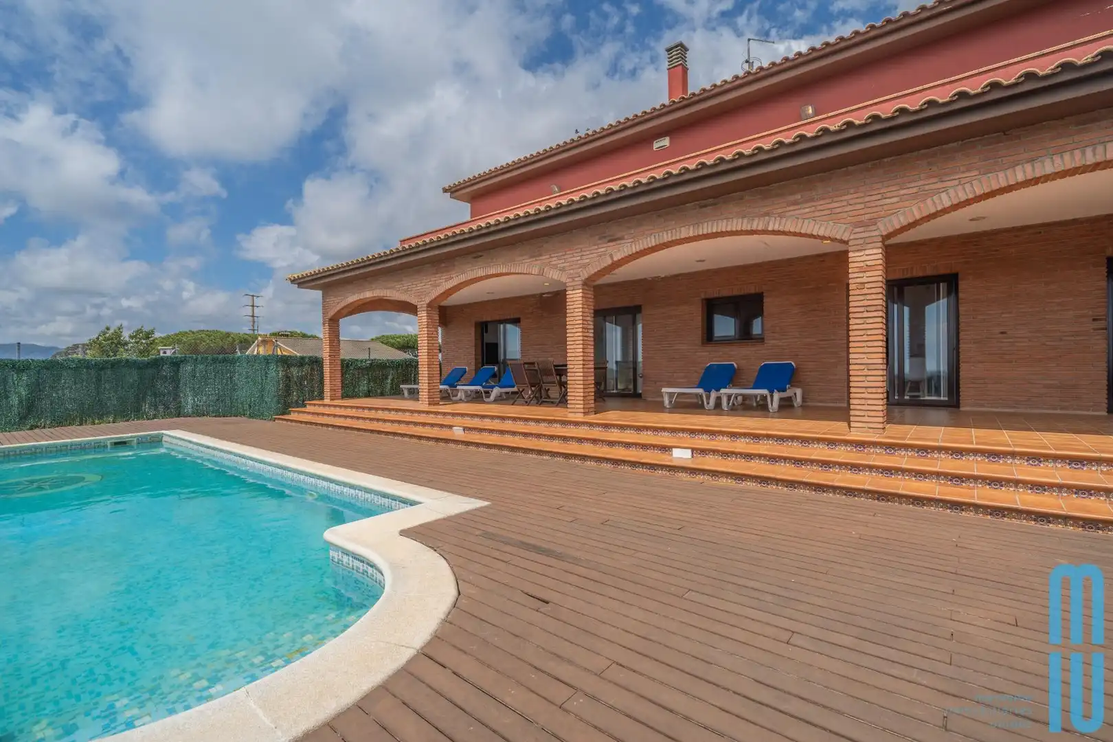 Swimming pool of Houses for sale in Tordera  with Heating, Private garden and Terrace