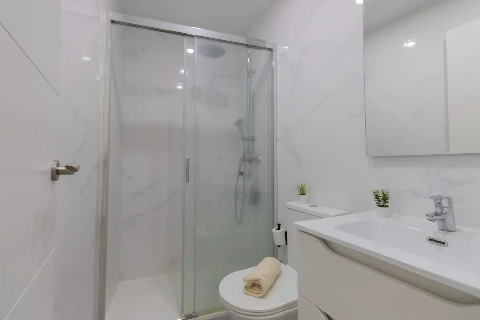 Baño de Finca rústica en venta en Massamagrell con Aire acondicionado, Balcón y Alarma