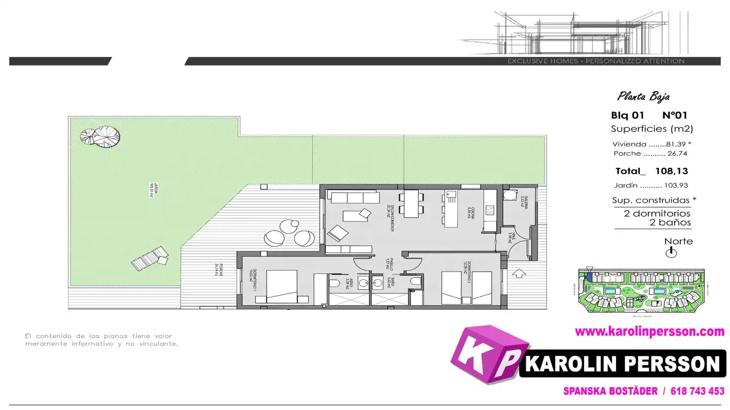 Ático con terraza en venta en Plaça el Xiprer, imagen 44