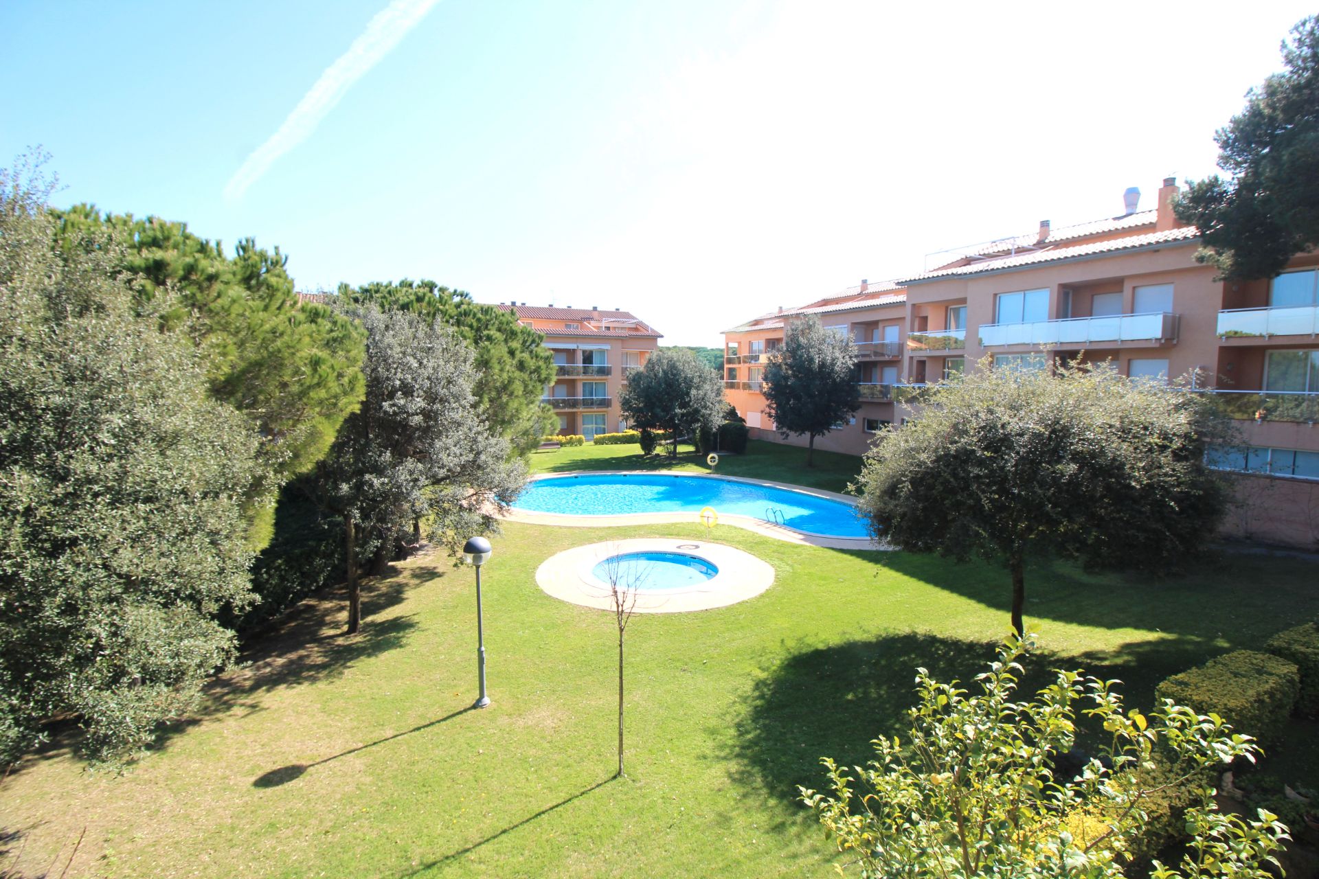 Jardín de Apartamento en venta en Pals con Aire acondicionado, Terraza y Amueblado