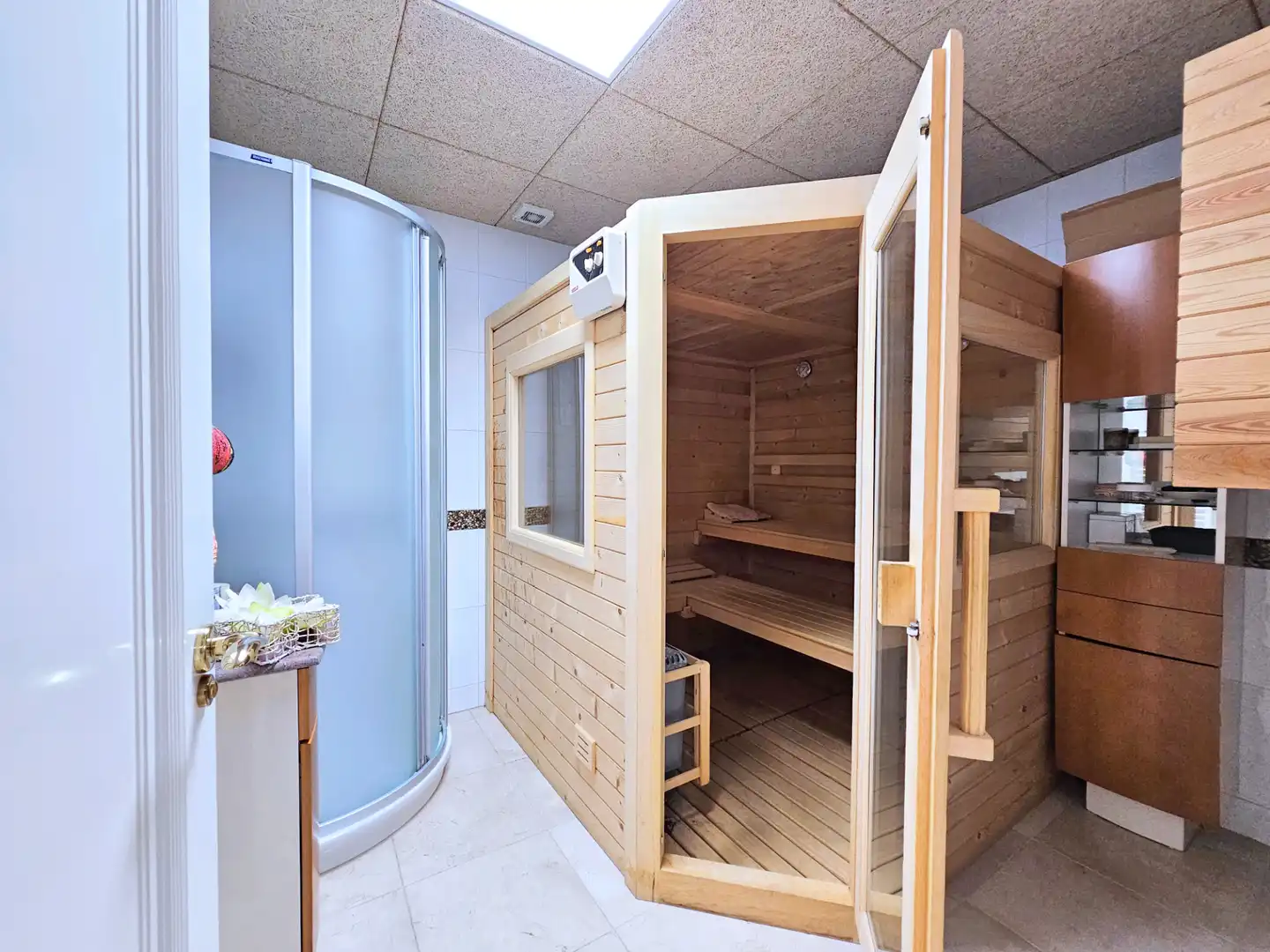 Baño de Casa o chalet en venta en Cartagena con Aire acondicionado, Calefacción y Jardín privado