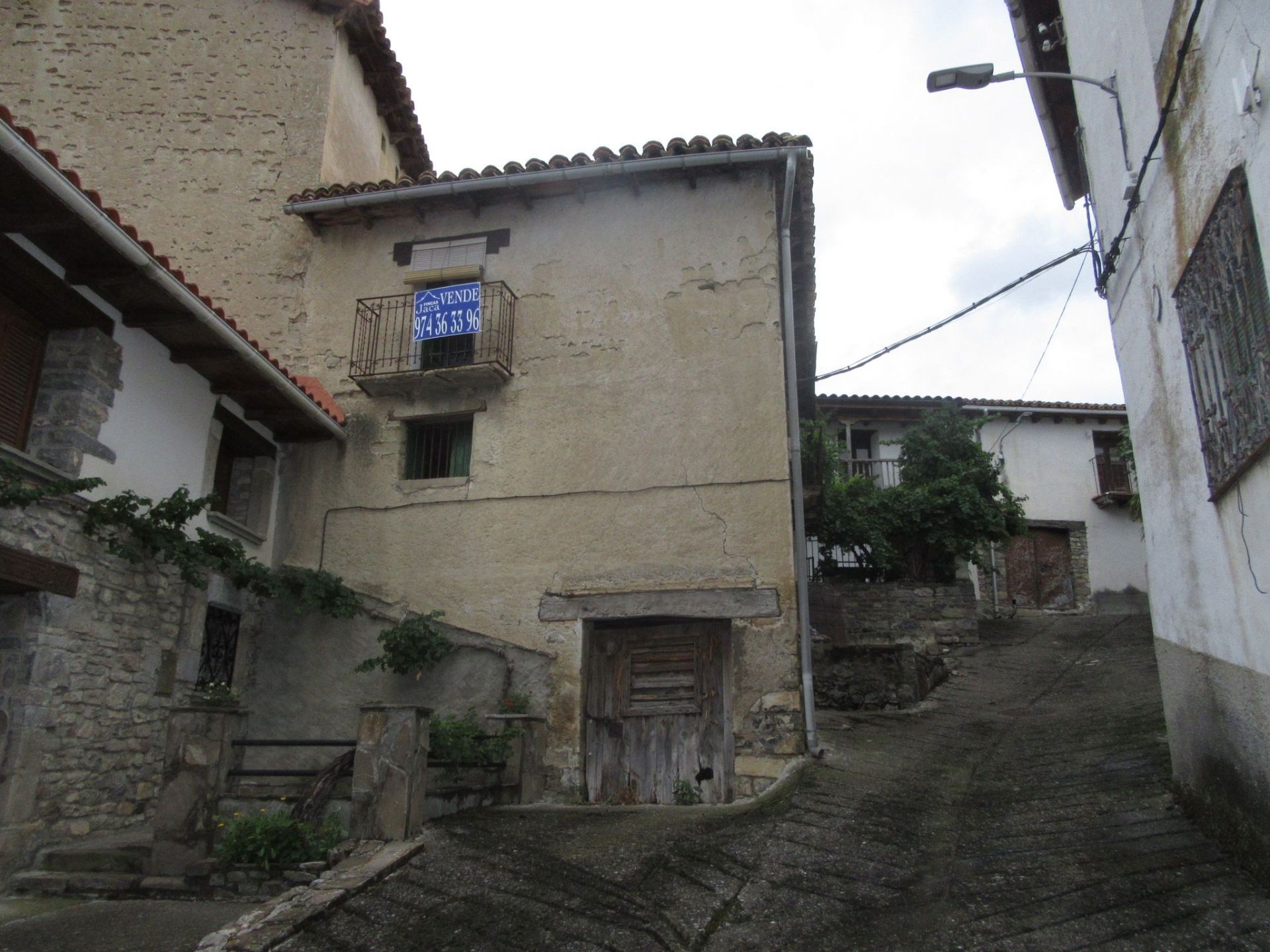 Vista exterior de Casa o xalet en venda en Sigüés