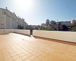 Terrace of Flat for sale in Benalmádena  with Air Conditioner, Heating and Private garden