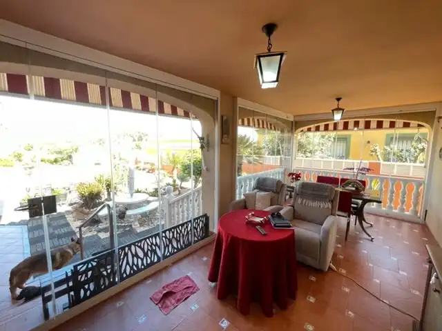 Terrace of Houses for sale in Almería  with Air Conditioner, Heating and Private garden