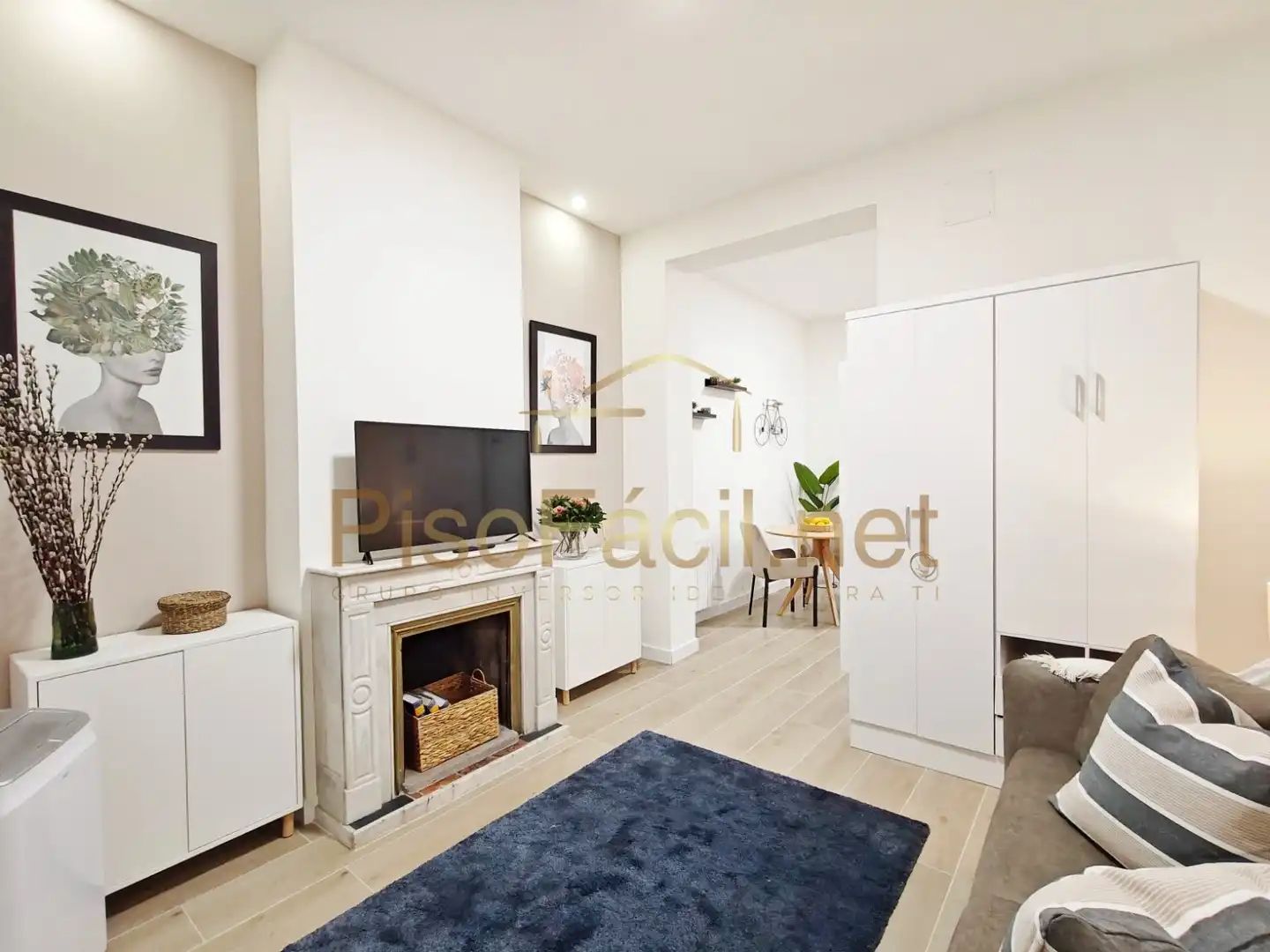 Sala de estar de Piso en venta en Madrid con Aire acondicionado, Calefacción y Amueblado