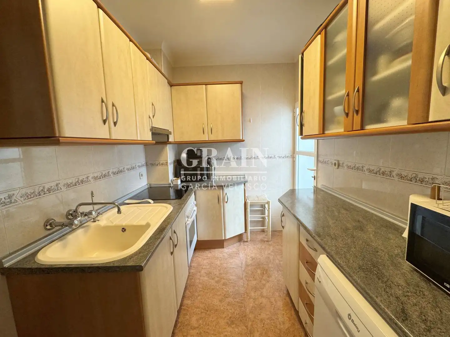 Kitchen of Flat for sale in Albacete  with Heating and Balcony