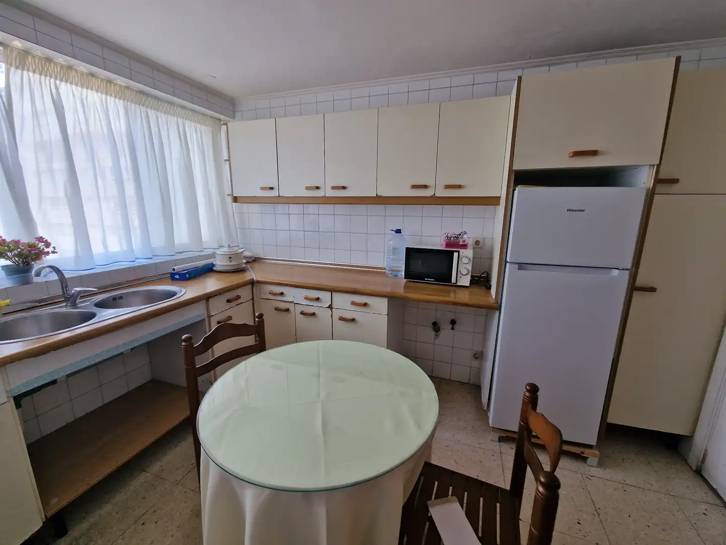 Küche von Wohnung zum Verkauf in Ferrol mit Terrasse und Abstellraum