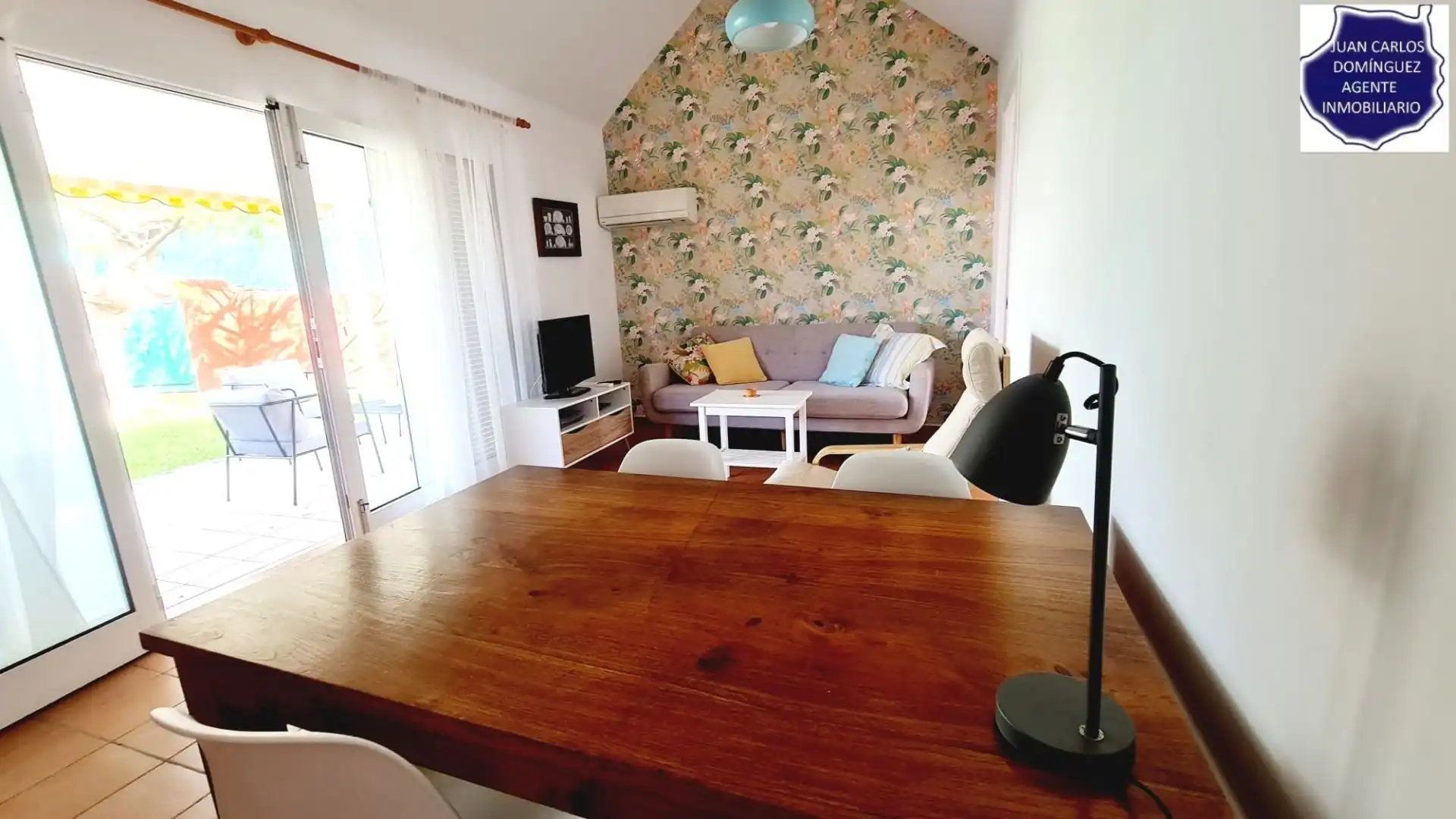 Sala de estar de Casa o chalet de alquiler en San Bartolomé de Tirajana con Aire acondicionado, Jardín privado y Terraza