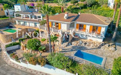 Exterior view of House or chalet for sale in Castell-Platja d'Aro  with Terrace and Swimming Pool