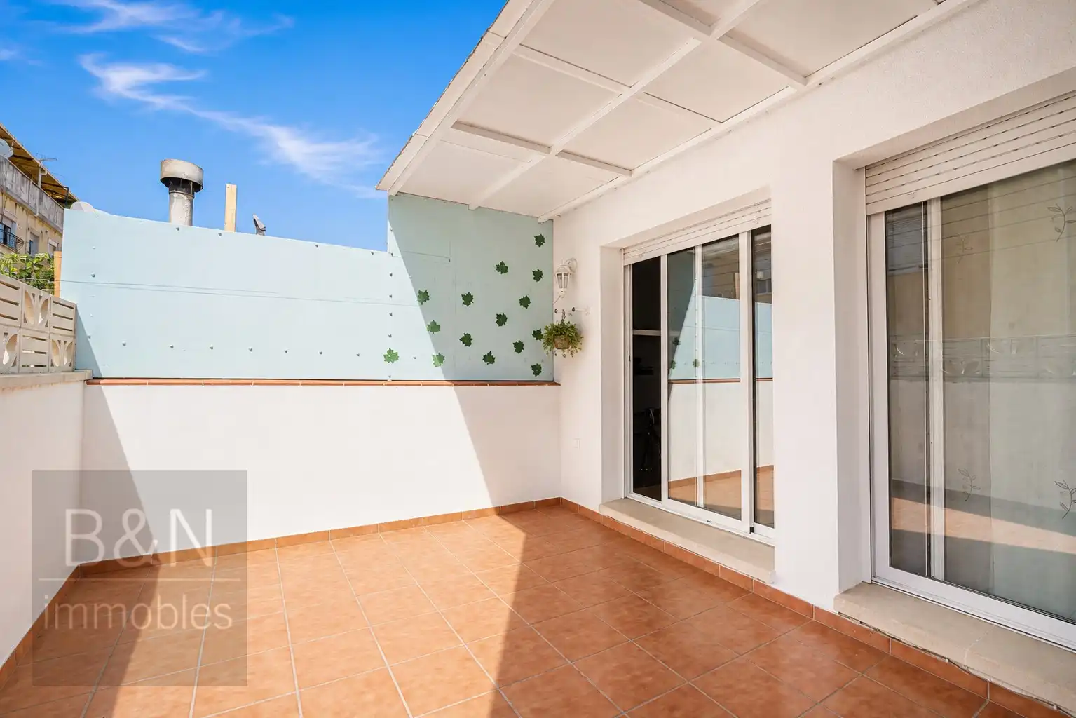 Terrasse von Maisonette zum Verkauf in Terrassa mit Heizung und Terrasse