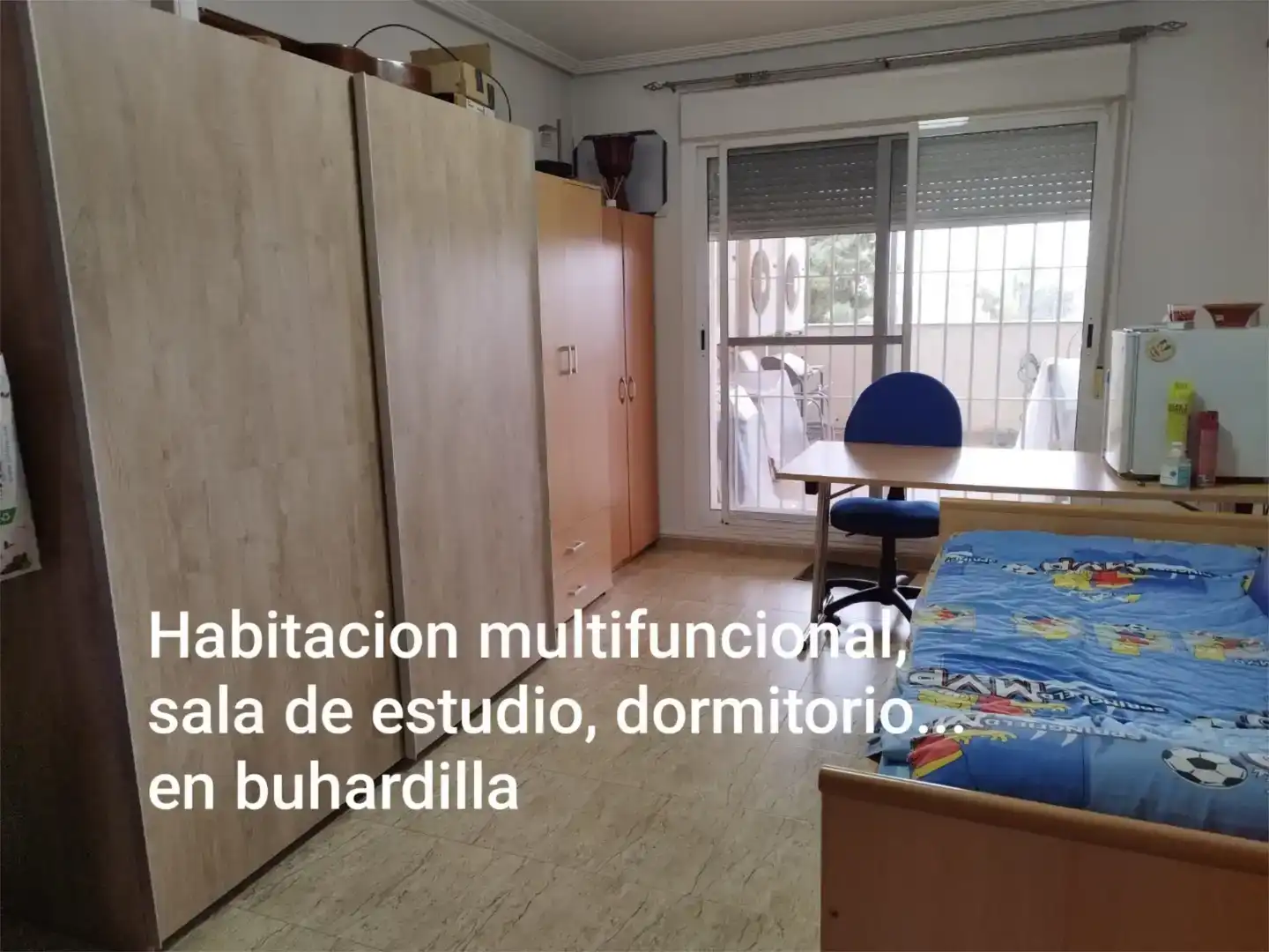 Habitación de Dúplex en venta en Murcia con Aire acondicionado, Trastero y Amueblado