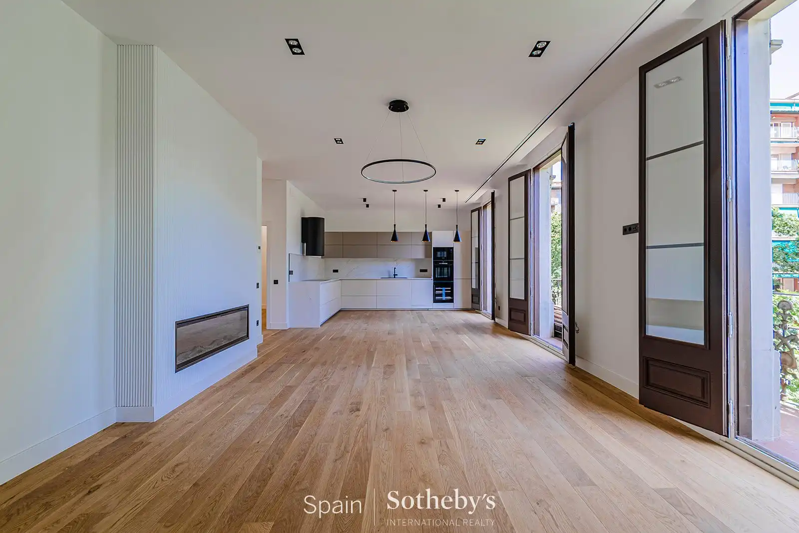 Sala de estar de Apartamento en venta en Barcelona con Aire acondicionado y Calefacción