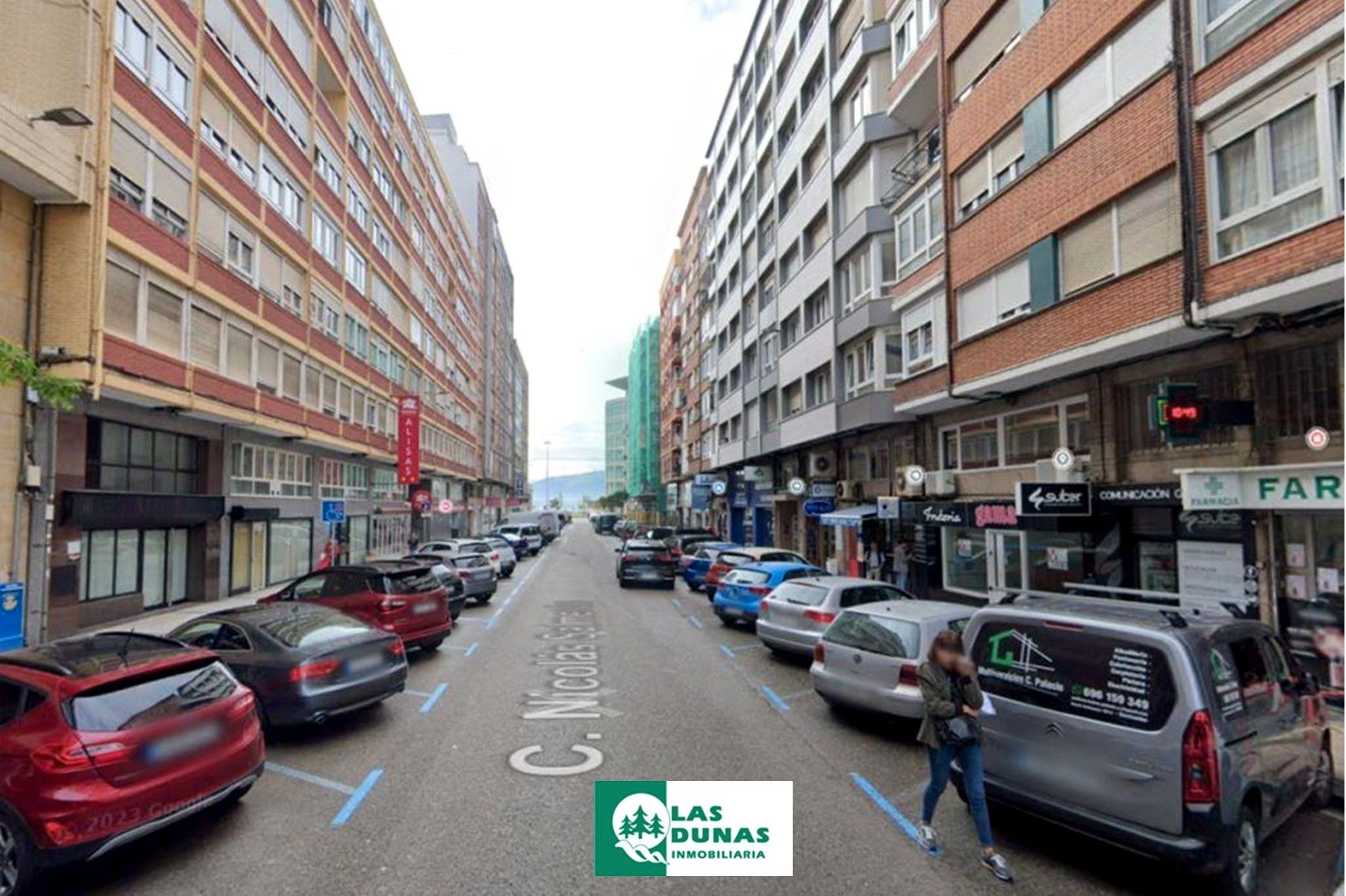 Exterior view of Flat for sale in Santander  with Parquet flooring, Oven and Washing machine