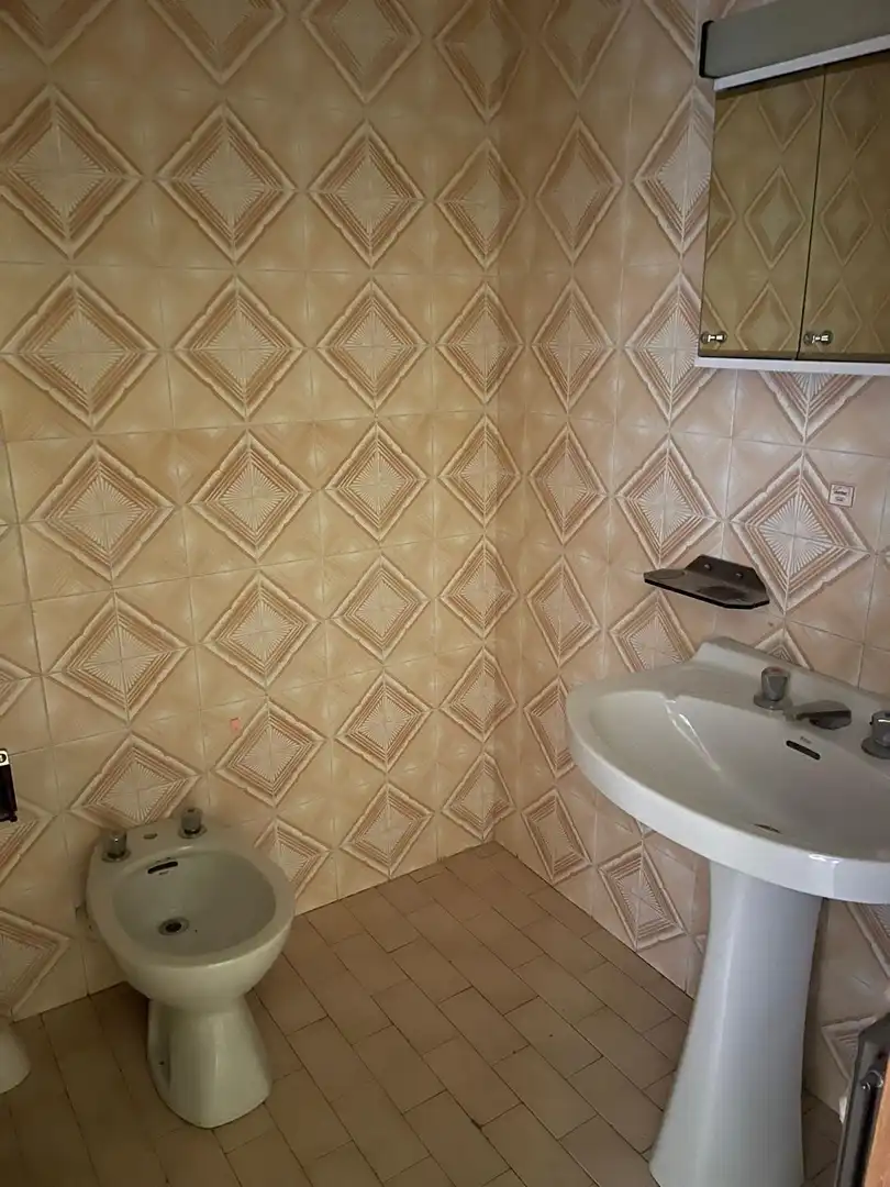 Bathroom of Flat for sale in Saldaña  with Heating, Terrace and Furnished