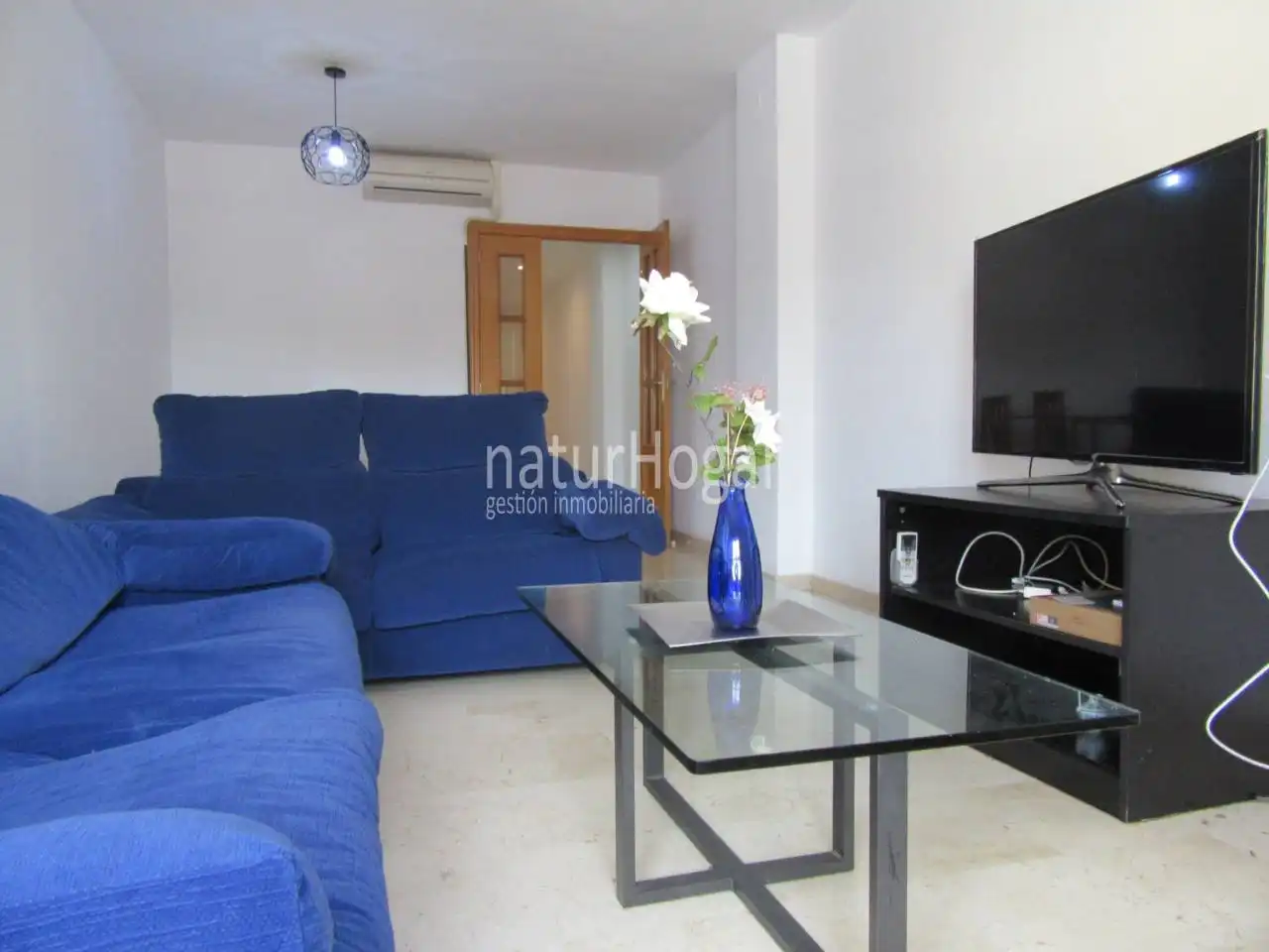 Sala de estar de Piso en venta en La Cañada