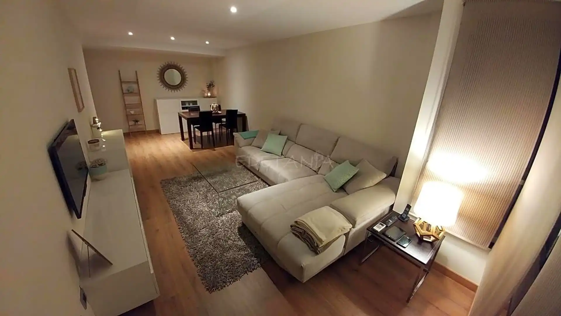 Sala de estar de Piso de alquiler en Moncada con Aire acondicionado, Calefacción y Amueblado