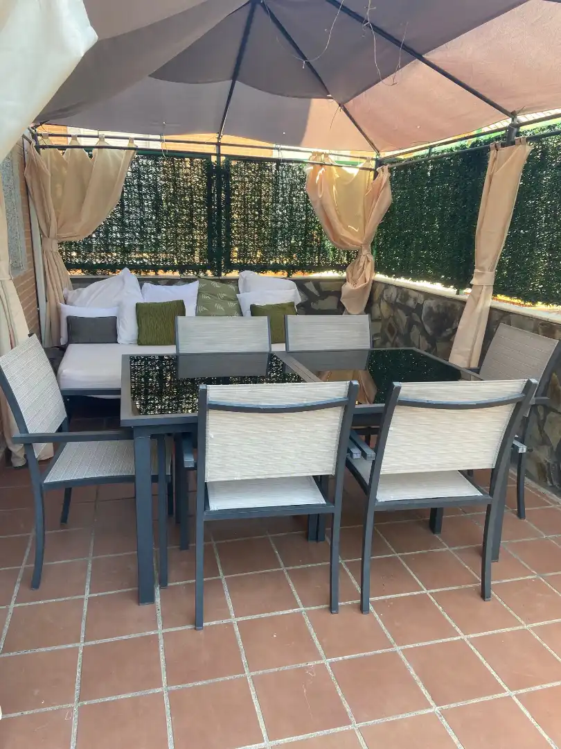 Terraza de Casa adosada en venta en Méntrida con Aire acondicionado, Calefacción y Jardín privado