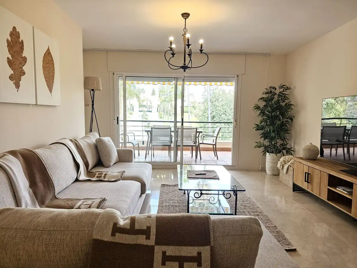 Sala de estar de Piso en venta en Marbella
