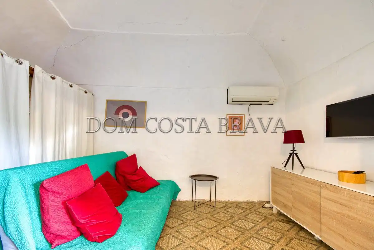 Sala de estar de Finca rústica en venta en Argelaguer con Jardín privado, Trastero y Amueblado