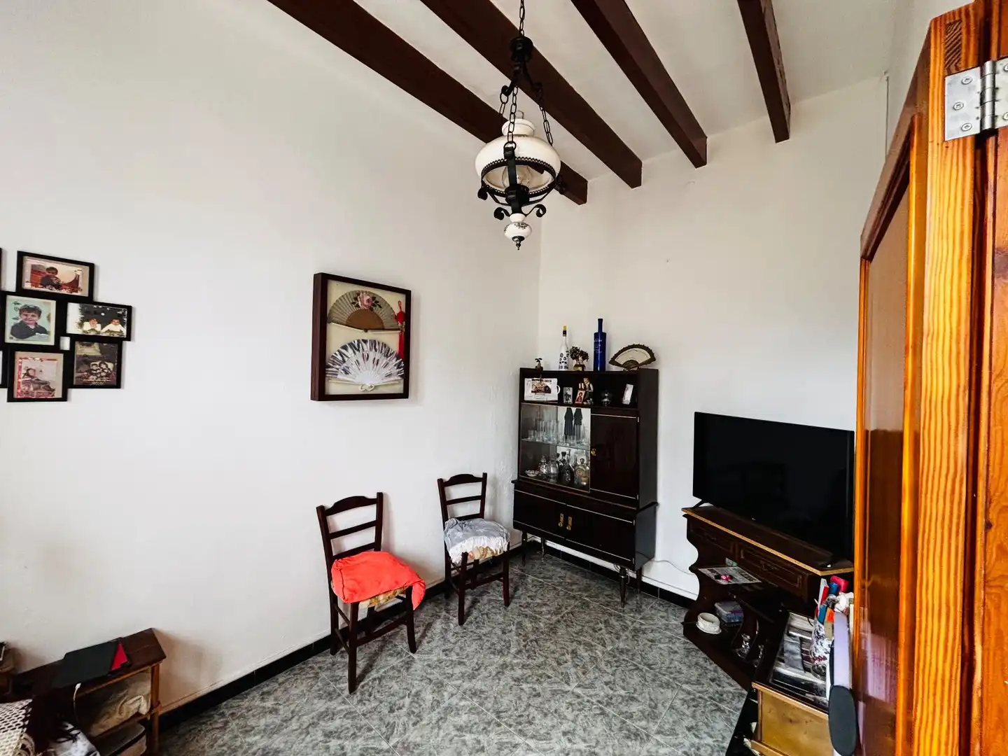 Sala de estar de Finca rústica en venta en Felanitx con Calefacción, Jardín privado y Terraza