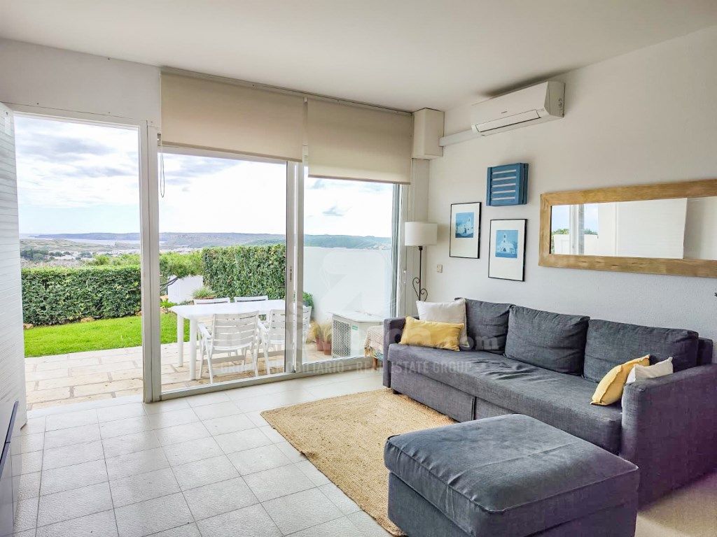 Living room of Apartment for sale in Es Mercadal  with Air Conditioner and Private garden