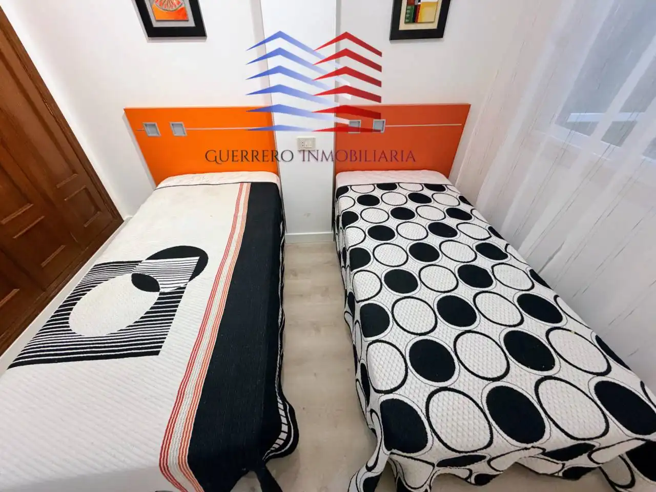 Bedroom of Flat for rent in Ourense Capital   with Heating, Terrace and Furnished