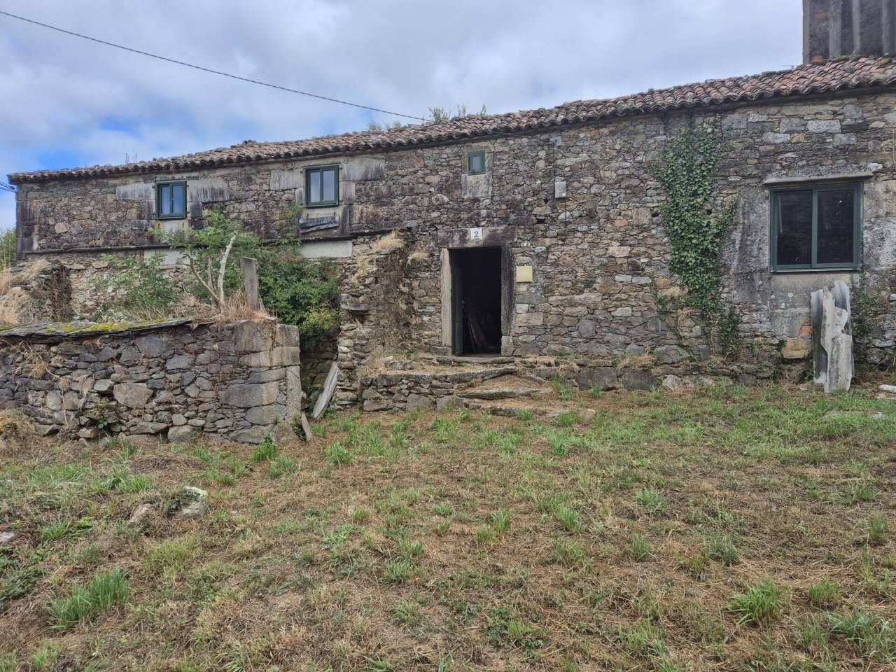 Vista exterior de Casa o xalet en venda en Sobrado (A Coruña)