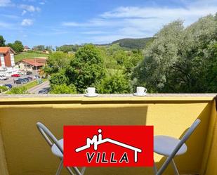 Exterior view of Flat for sale in Hazas de Cesto  with Heating, Terrace and Furnished