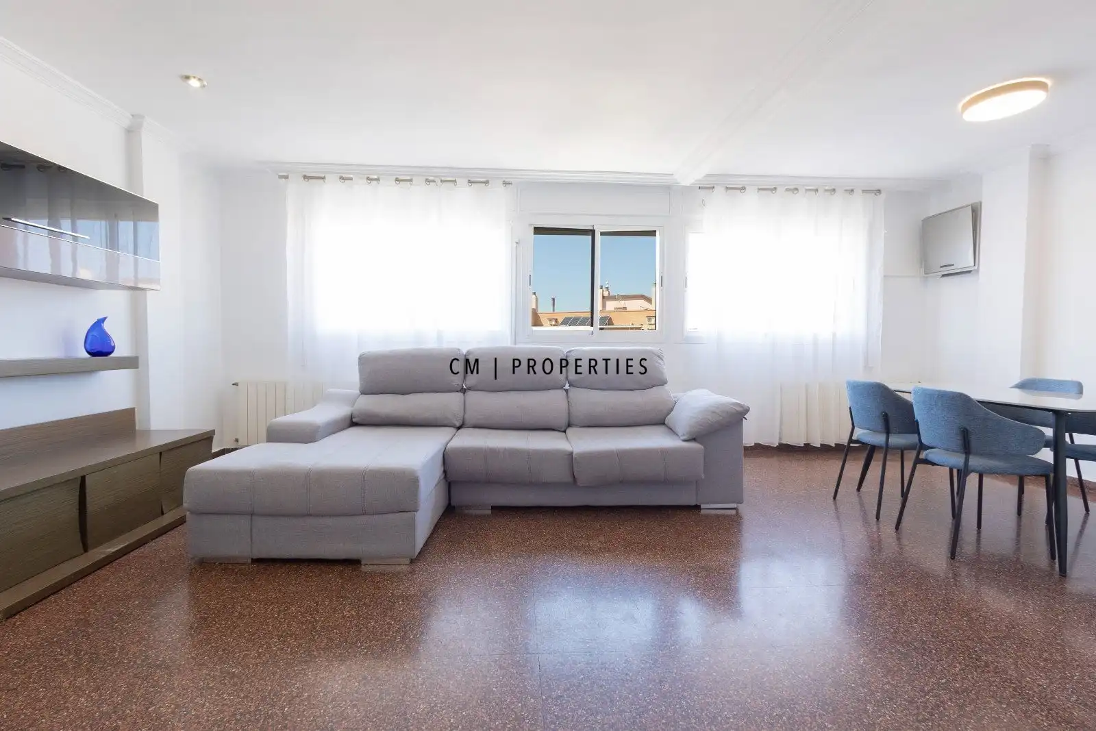 Wohnzimmer von Maisonette zur Miete in Sagunto / Sagunt mit Klimaanlage, Heizung und Möbliert