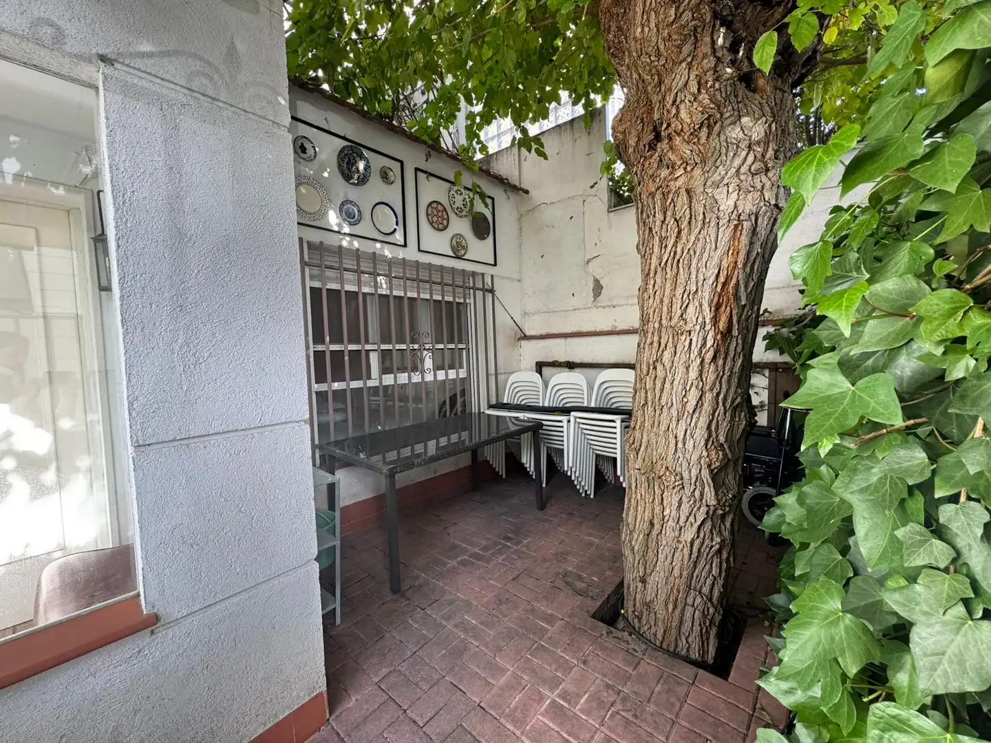 Terraza de Casa o chalet en venta en Madrid con Calefacción y Jardín privado