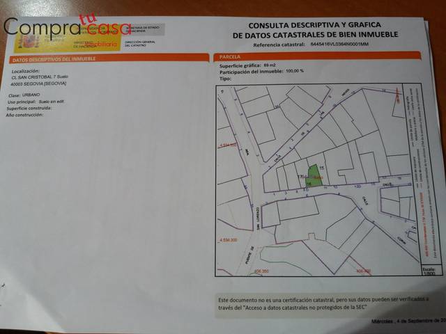 Terreno residencial en Venta en San Lorenzo - San Marcos