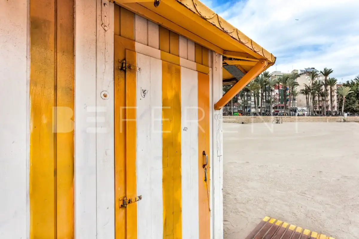 Exterior view of Apartments for rent in Benidorm  with Air Conditioner, Terrace and Furnished