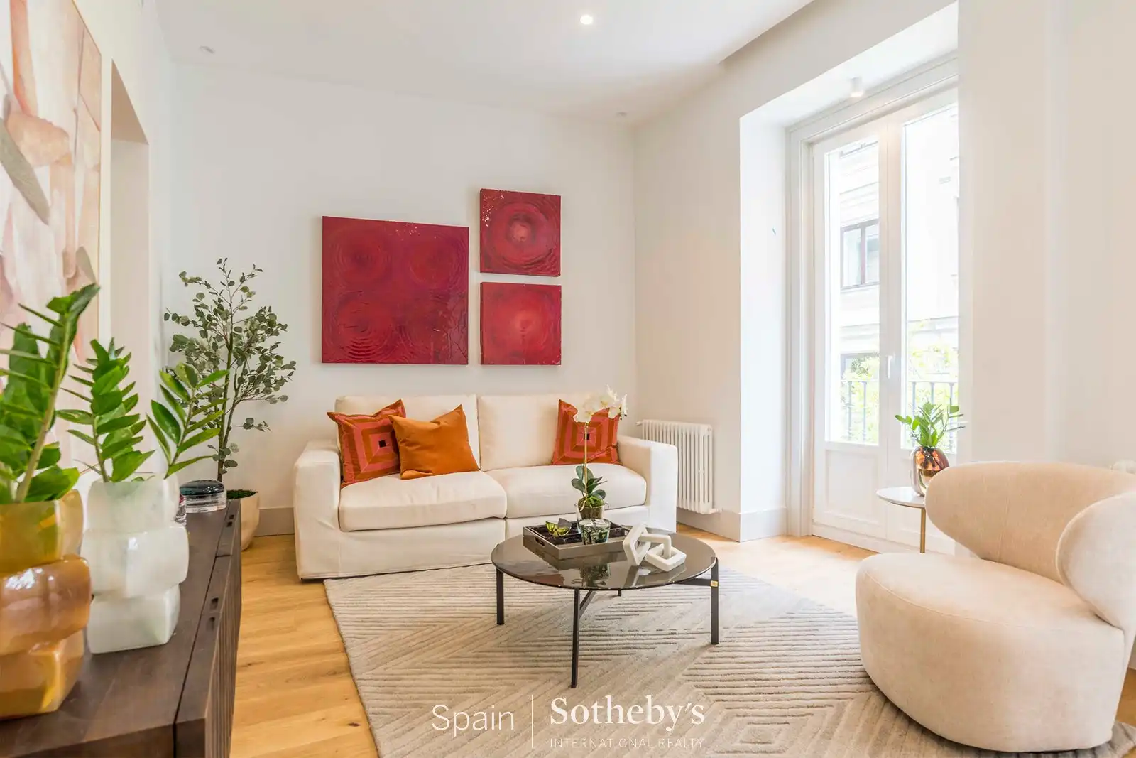 Living room of Apartments for sale in Madrid  with Air Conditioner and Heating