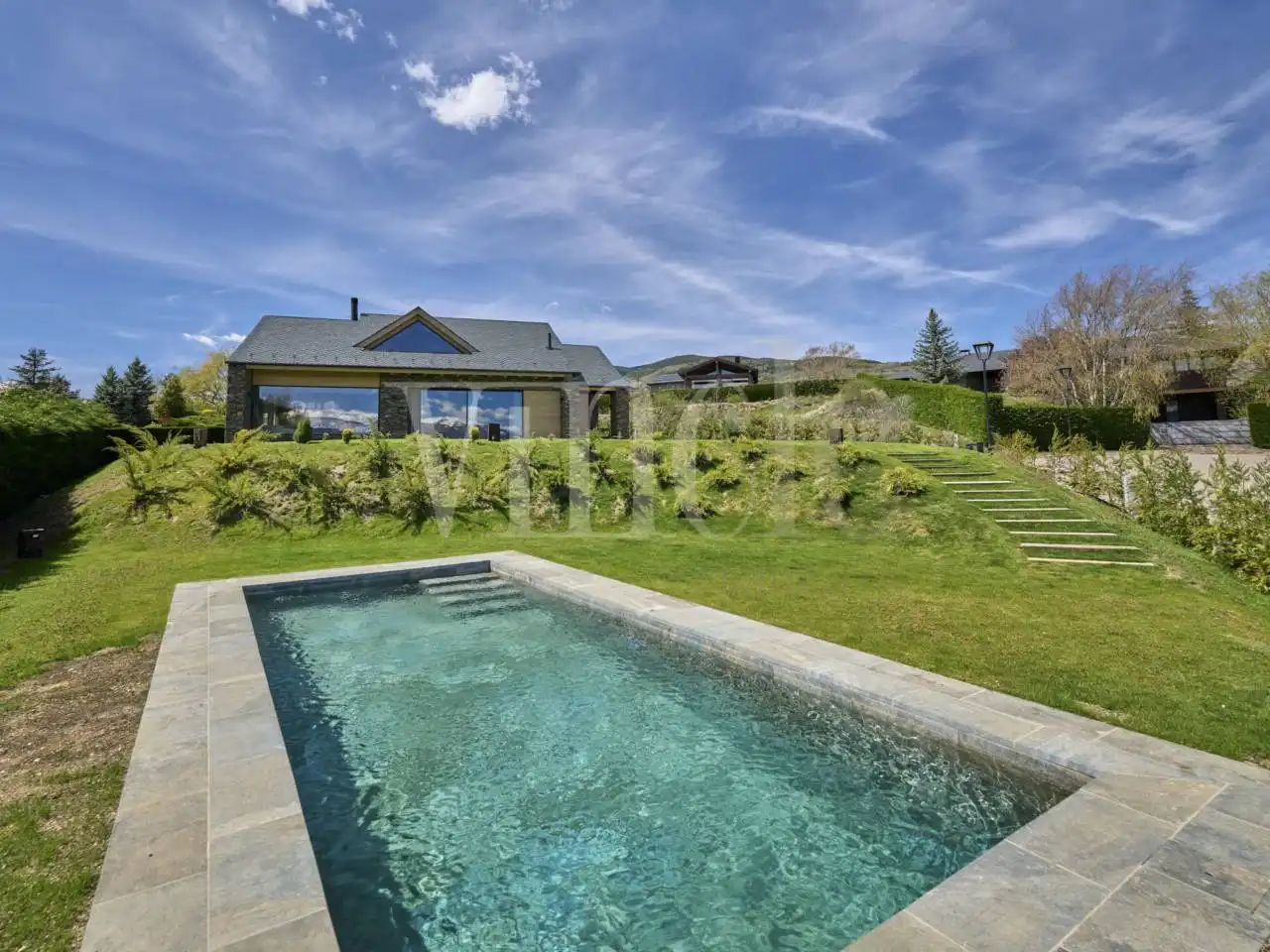 Garden of Houses for sale in Guils de Cerdanya  with Heating, Private garden and Parquet flooring