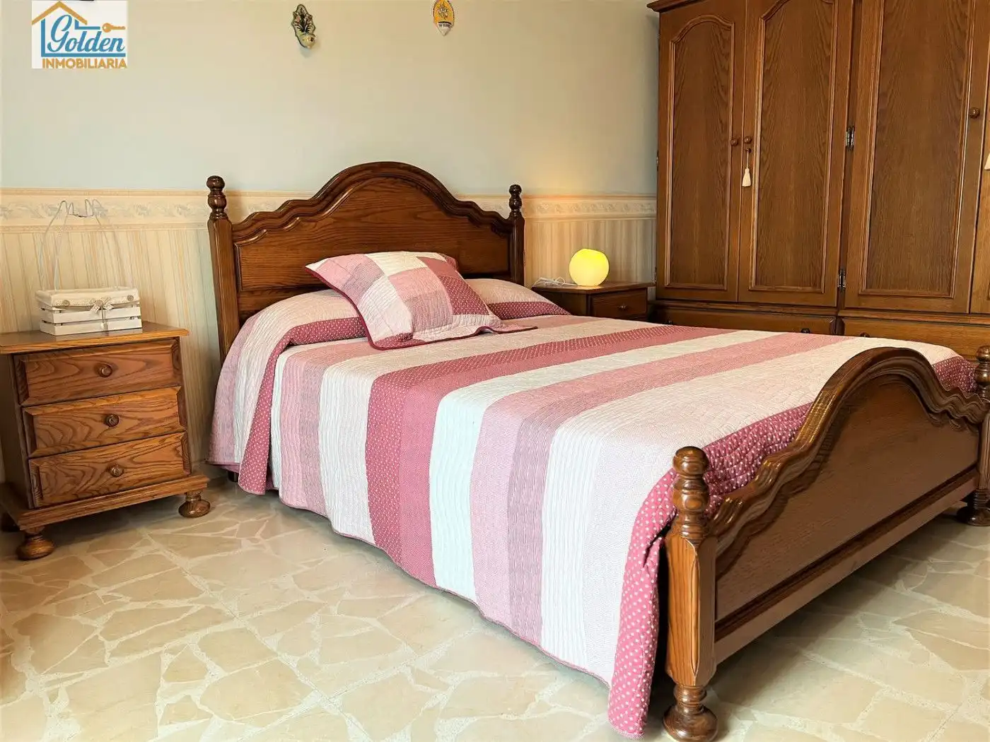 Dormitori de Casa o xalet en venda en Don Benito amb Aire condicionat, Jardí privat i Terrassa