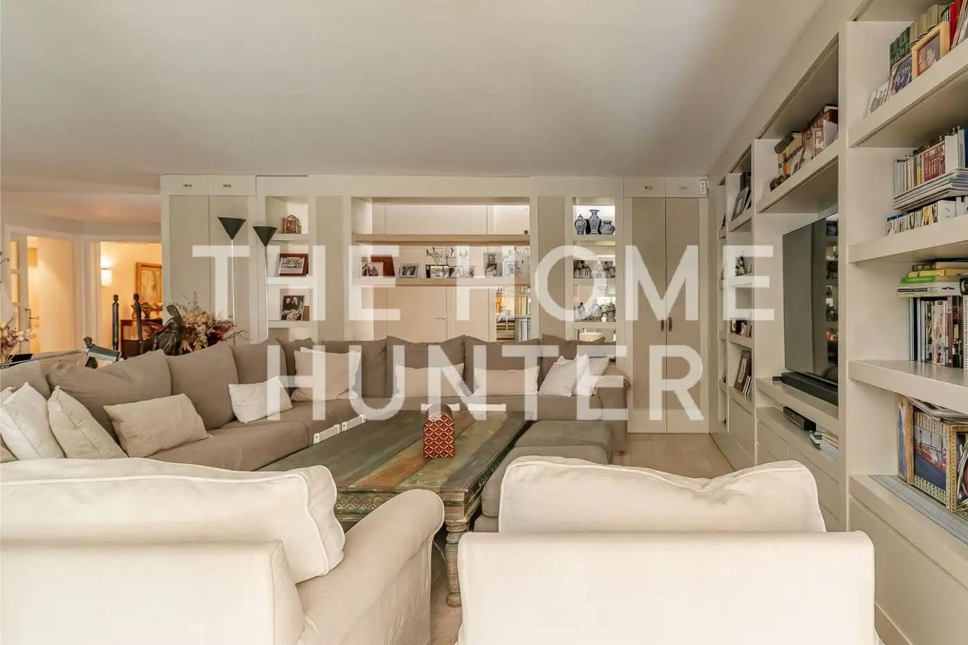 Living room of Flat for sale in Barcelona  with Air Conditioner, Heating and Private garden