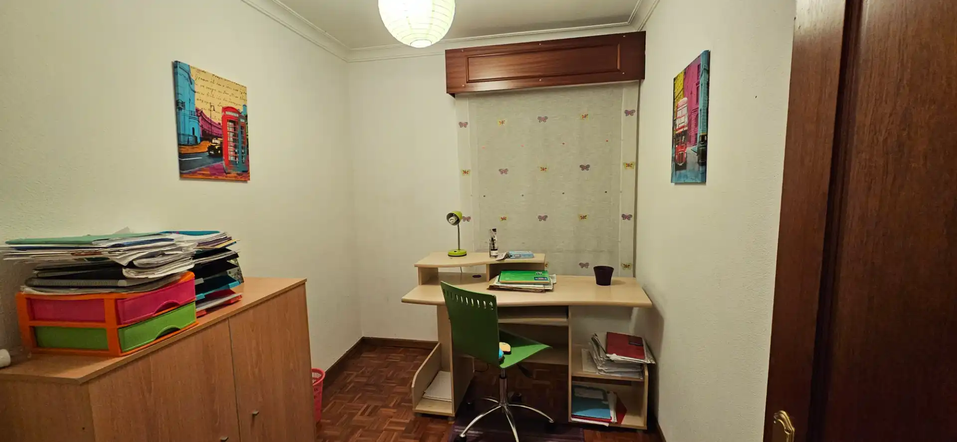 Schlafzimmer von Wohnung zum Verkauf in Ferrol mit Möbliert