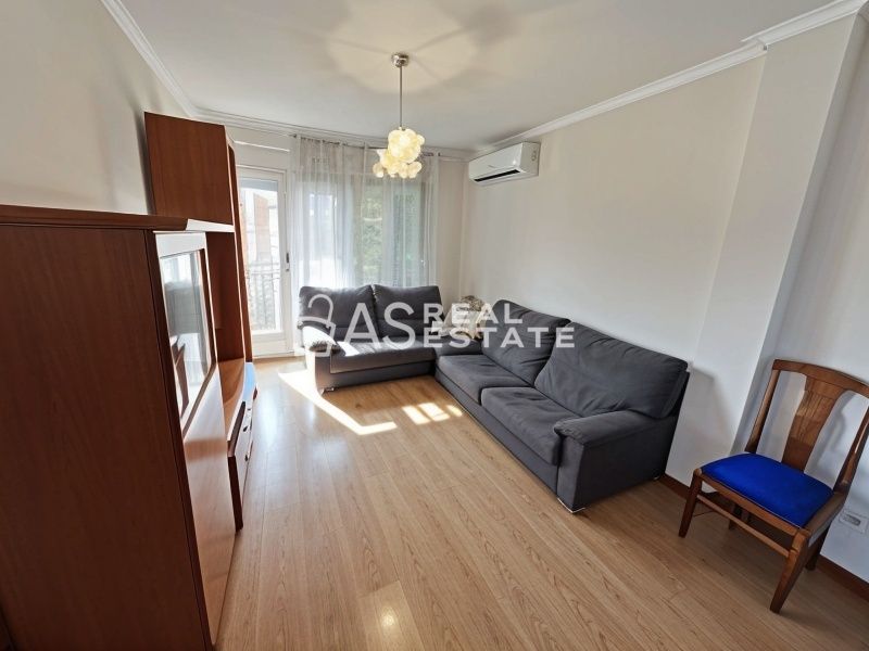 Living room of Flat for sale in Fuenlabrada  with Air Conditioner, Terrace and Furnished