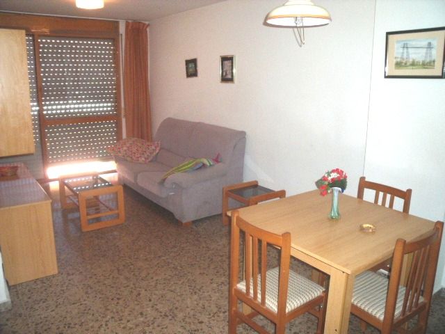 Sala d'estar de Apartament de lloguer en  Albacete Capital amb Calefacció i Moblat