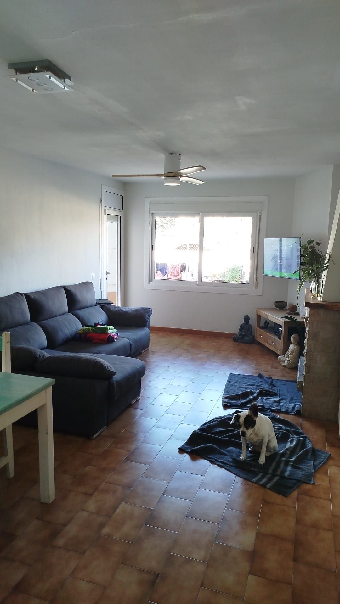 Living room of Flat for sale in Pineda de Mar  with Terrace, Storage room and Furnished