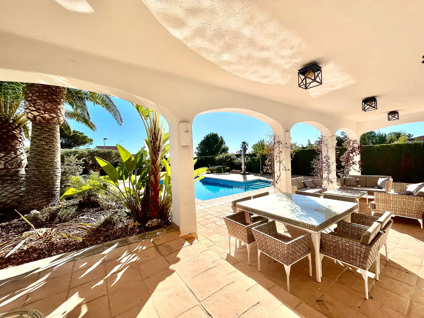 Terraza de Casa o chalet en venta en L'Ametlla de Mar  con Aire acondicionado, Terraza y Piscina