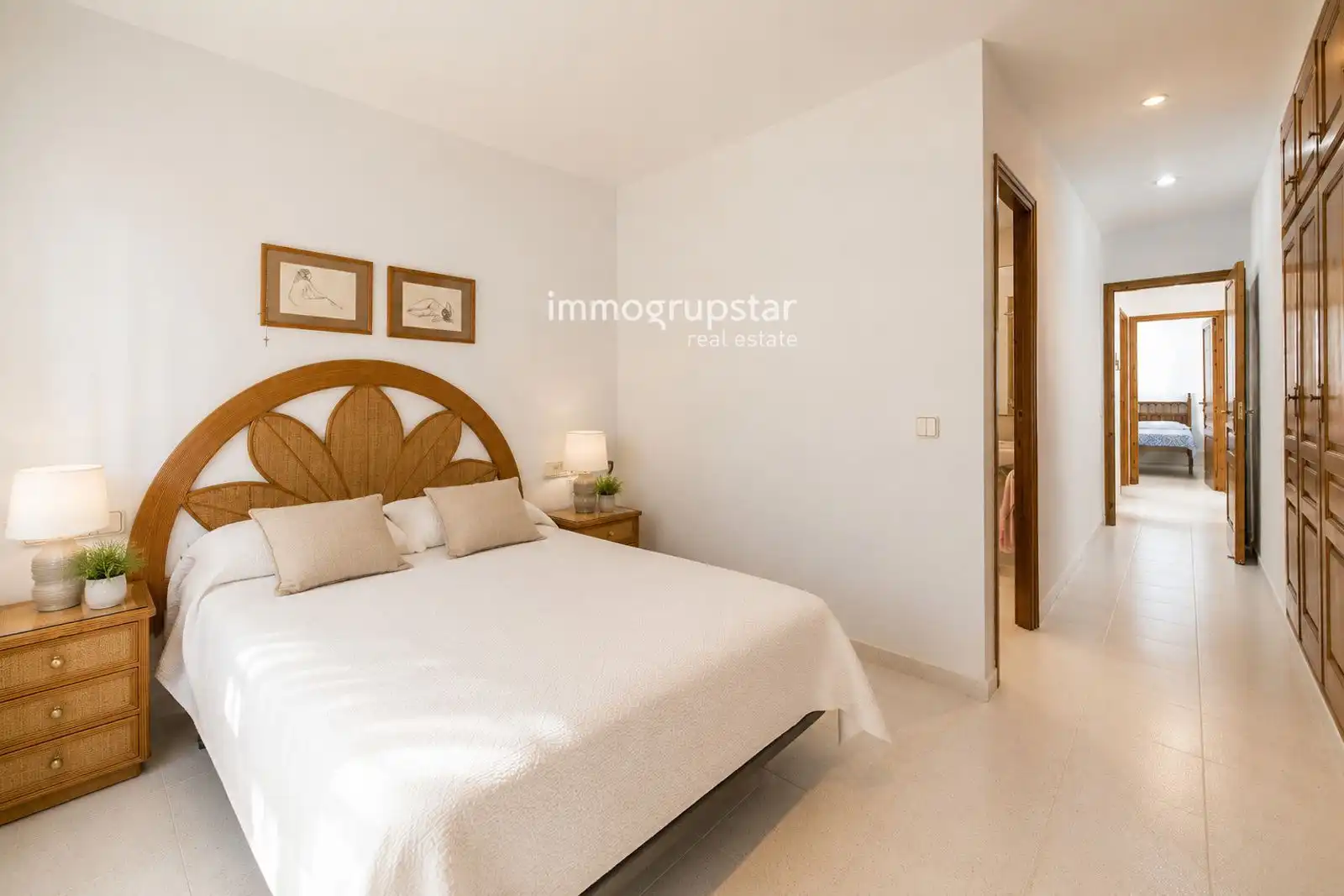Dormitori de Apartament en venda en Palafrugell amb Terrassa, Traster i Piscina