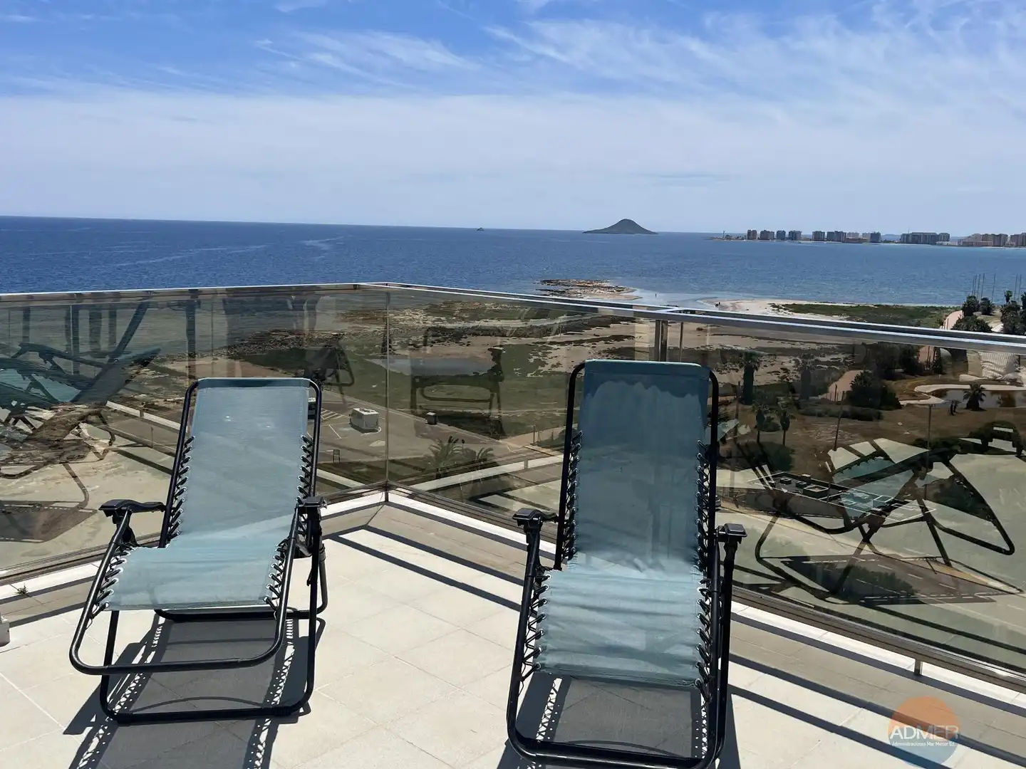 Terrace of Flat for sale in La Manga del Mar Menor  with Air Conditioner, Heating and Terrace