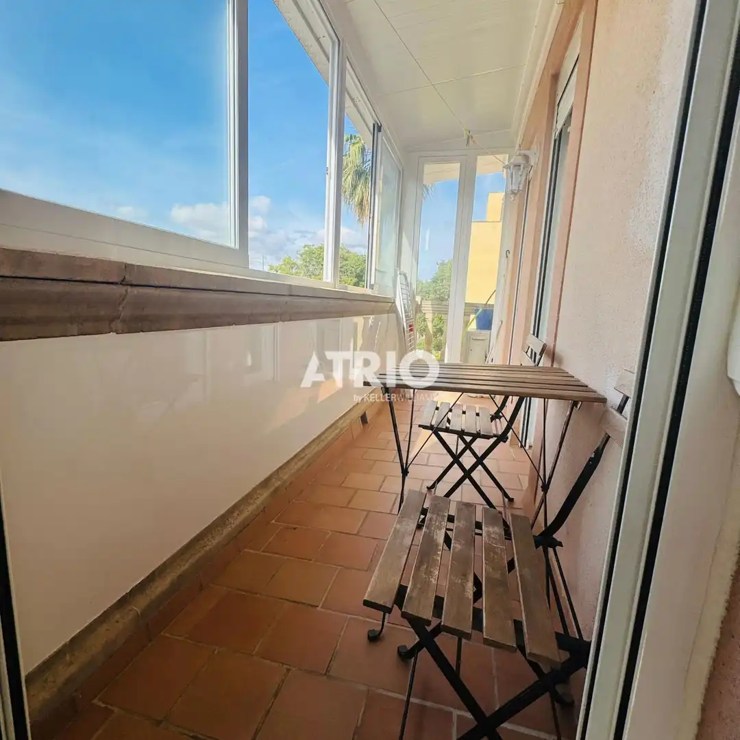 Balcony of Flat for sale in Calvià  with Air Conditioner and Storage room