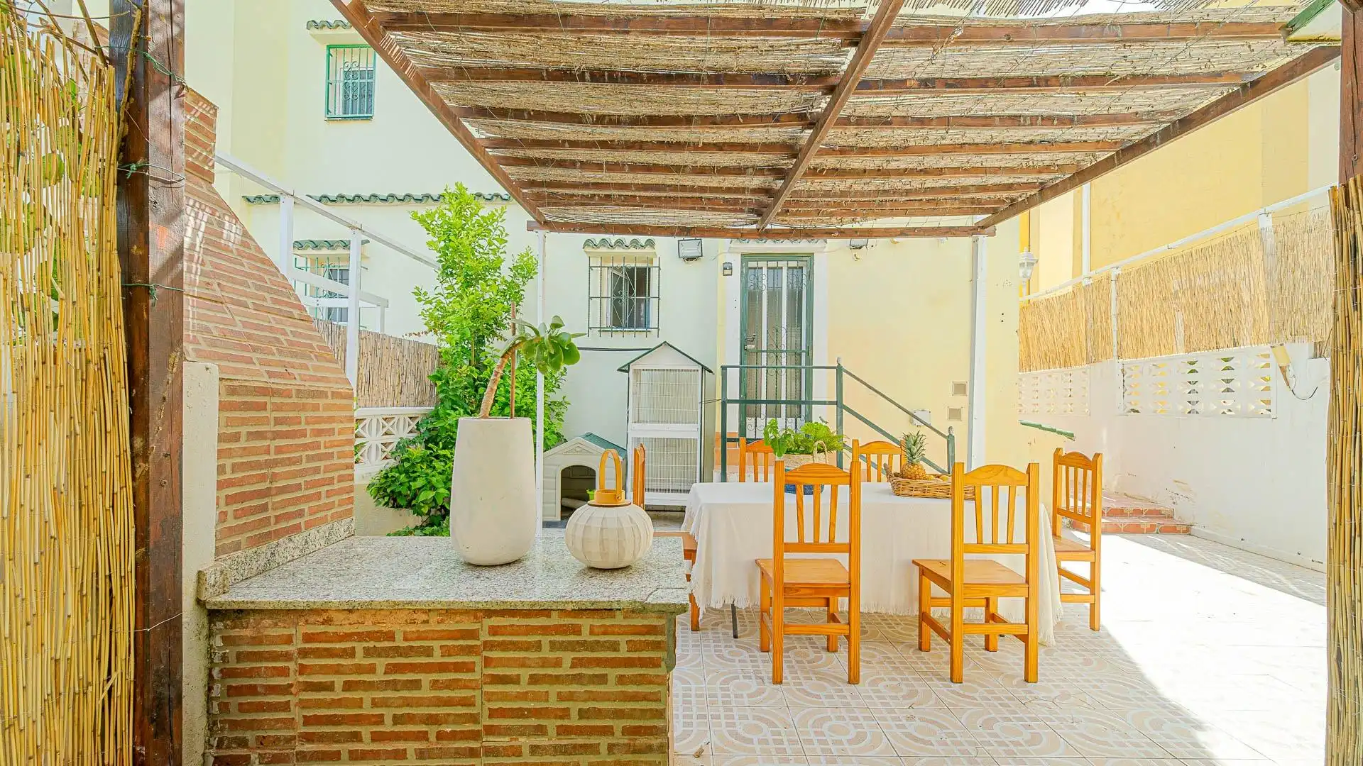 Terraza de Casa adosada en venta en Orihuela con Aire acondicionado, Calefacción y Jardín privado